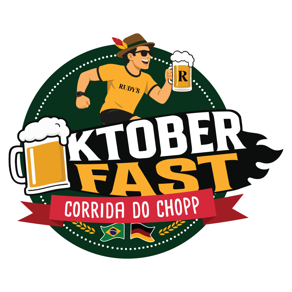 Emblema oficial OktoberFAST - Corrida do Chopp